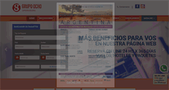 Desktop Screenshot of grupo8.com.ar